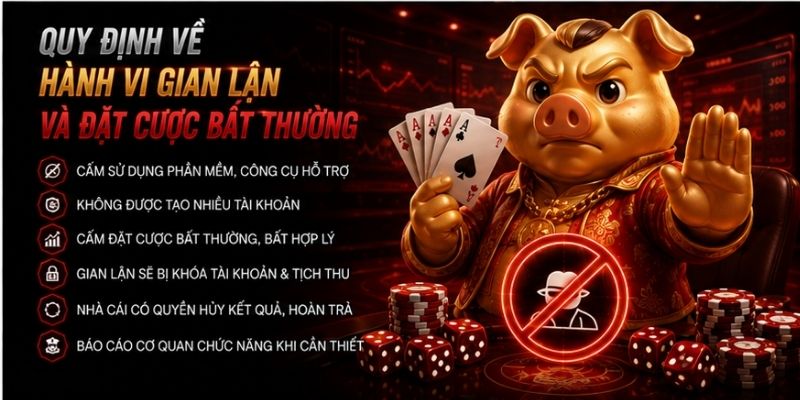 Các quy định về hành vi gian lận