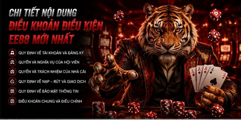Các điều khoản điều kiện tại EE88 mới nhất