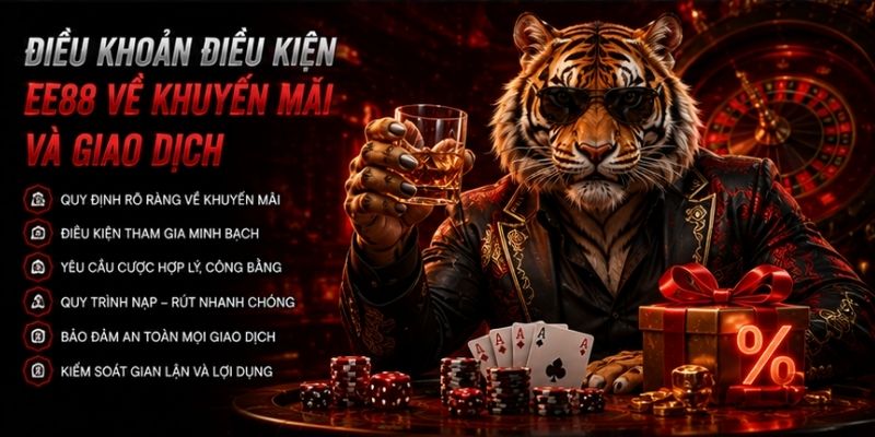 Điều khoản và điều kiện về khuyến mãi và giao dịch