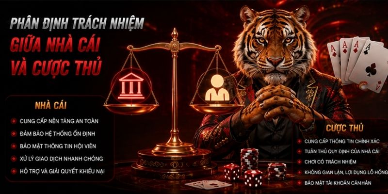 Phân định trách nhiệm giữa nhà cái và cược thủ