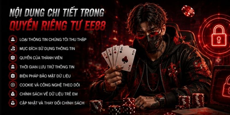Nội dung chi tiết trong quyền riêng tư tại EE88
