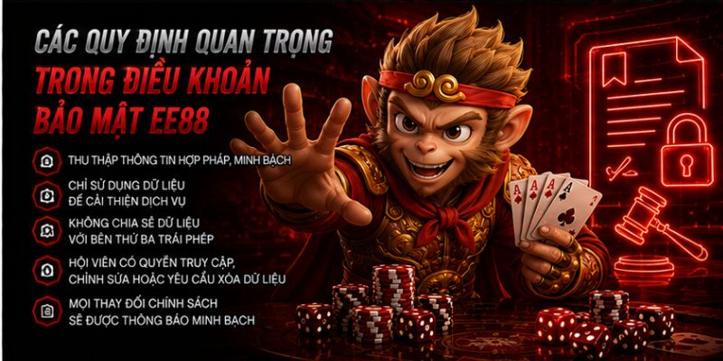Các quy định quan trọng trong điều khoản