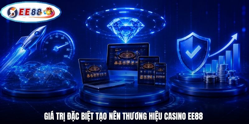 Giá trị đặc biệt tạo nên thương hiệu casino EE88